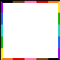 rainbow frame animated - Δωρεάν κινούμενο GIF κινούμενο GIF