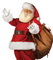 Le Père Noël - png gratuito GIF animata