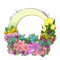 dolceluna spring circle frame - Free PNG Animated GIF