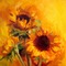 Sunflower  background - png gratis GIF animasi