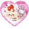 kawaii cake heart - Безплатен анимиран GIF анимиран GIF