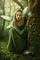 fairy fantasy green laurachan - png grátis Gif Animado