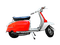 motor scooter - darmowe png animowany gif