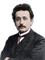 Rena Albert Einstein jung Vintage Man Mann - безплатен png анимиран GIF