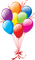 Ballons - kostenlos png Animiertes GIF