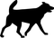 Kaz_Creations Dog Pup Silhouettes Silhouette - png gratis GIF animasi