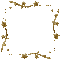 gold star frame dubravka4 - Darmowy animowany GIF animowany gif