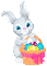 Easter hare by nataliplus - Бесплатни анимирани ГИФ анимирани ГИФ
