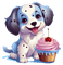 loly33 chiot glace - png gratis GIF animado