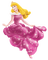 image encre bon anniversaire color effet princesse Aurora Disney edited by me