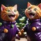 Funny Cats - gratis png animerad GIF