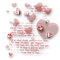 Text Flowers Red - PNG gratuit GIF animé
