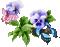 fleur bleu.Cheyenne63 - Nemokamas animacinis gif animuotas GIF