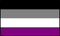 Asexual flag - gratis png animerad GIF