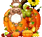 Owl Pumpkin Autumn GIF - GIF animado grátis Gif Animado