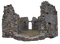 gothic castle ruins - PNG gratuit GIF animé