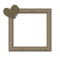 Small Beige Frame - PNG gratuit GIF animé