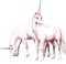 soave animals unicorn tree fantasy deco couple - Free PNG Animated GIF
