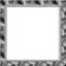 Cadre.Frame.Silver.Gris.square.Victoriabea - 免费PNG 动画 GIF