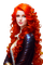 loly33 femme rousse - png gratuito GIF animata