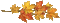 Autumn Fall Leaves Divider - Ingyenes animált GIF animált GIF