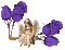 Flowers purple bp - Bezmaksas animēts GIF animēts GIF