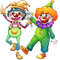 Kaz_Creations Cartoon Baby Clown Circus - png gratis GIF animasi