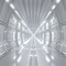 White Sci-fi Corridor - Free PNG Animated GIF
