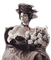 Y.A.M._Vintage Lady woman sepia - 免费PNG 动画 GIF