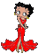 Betty Boop - GIF animado grátis Gif Animado