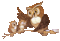 owl bp - GIF เคลื่อนไหวฟรี GIF แบบเคลื่อนไหว