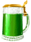 Beer.Stein.Green.Gold - gratis png animeret GIF
