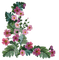 deco frame corner flowers kikkapink vintage - бесплатно png анимированный гифка