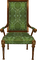 Chaise Vert Bois Vintage:) - Free PNG Animated GIF