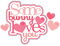 some bunny loves you - png gratis GIF animasi