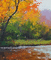 Automne.Landscape.gif.river.Autumn.Victoriabea - GIF animé gratuit GIF animé