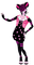 Pink uke catboy - δωρεάν png κινούμενο GIF