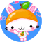 orange bunny - Gratis animeret GIF animeret GIF