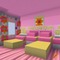 Pink Minecraft Bedroom - Free PNG Animated GIF