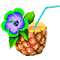Pineapple.Yellow.Green.Blue - 免费PNG 动画 GIF