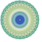 green mandala circle.♥ - GIF animé gratuit