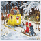 kikkapink winter vintage background christmas gif - GIF animasi gratis GIF animasi