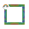 Small Rainbow Frame - GIF animasi gratis GIF animasi