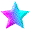 Kaz_Creations Deco Star Colours - Gratis geanimeerde GIF geanimeerde GIF