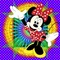 image encre couleur texture Minnie Disney dessin effet edited by me - PNG gratuit GIF animé