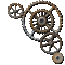 steampunk wheel gear gif