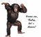 dancing ape - GIF animé gratuit GIF animé