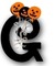 Gif lettre Halloween-G- - bezmaksas png animēts GIF