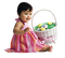 Kaz_Creations Baby Enfant Child Girl Easter - gratis png geanimeerde GIF