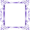frame purple deco ornament cadre violet - png gratuito GIF animata